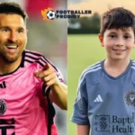 Mateo Messi with Lional Messi